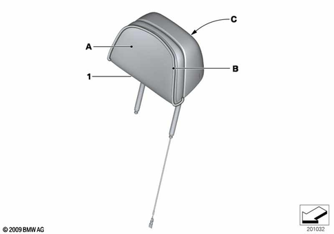 Head Rests Front for 2014 BMW Hybrid 5 #0