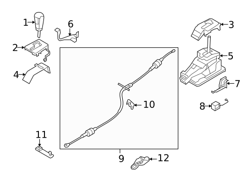 Center Console for 2010 Volvo XC60 #2