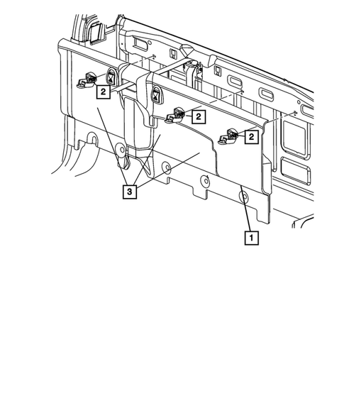 Panels-Moldings-Scuff Plates, Pillar, Cowl, 1/4 Panel Trim and Cargo Covers for 2011 Ram 2500 #2