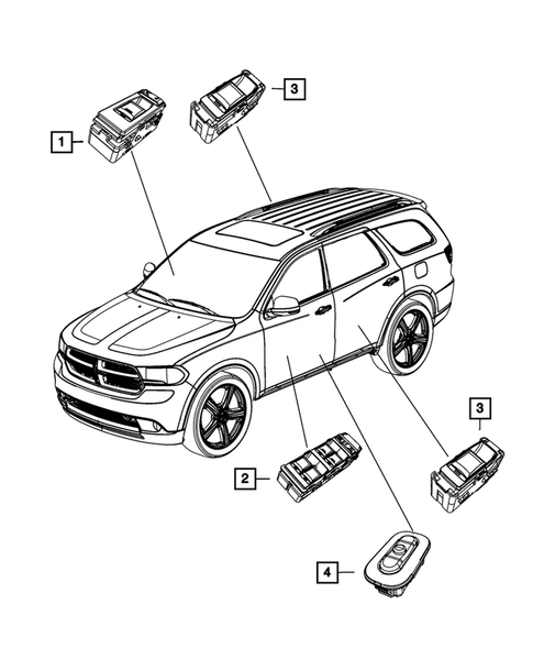 Switches for 2012 Dodge Durango #4