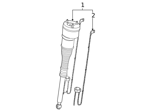 Struts & Components for 2009 Mercedes-Benz CL550 #1