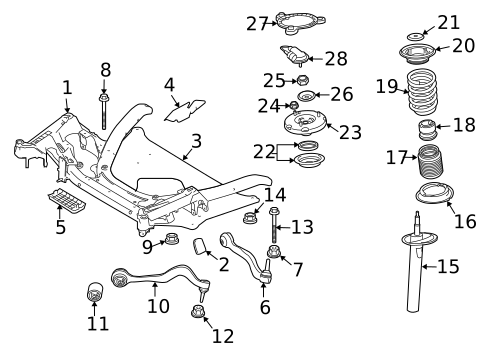 Suspension Components for 2009 BMW M6 #0