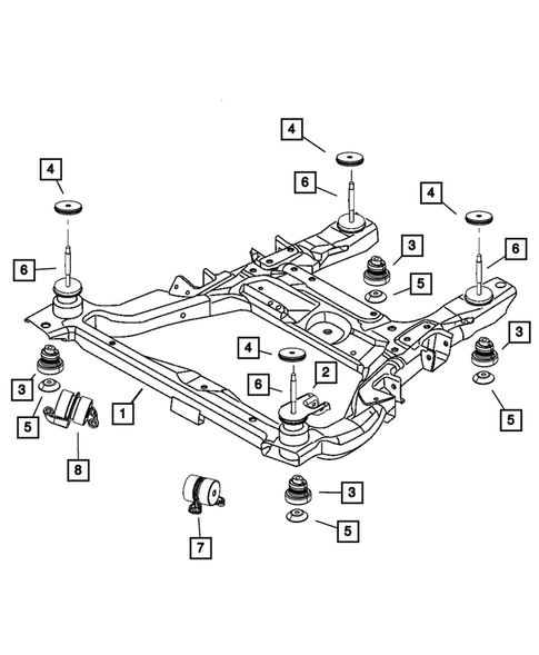 Frames for 2006 Chrysler Pacifica #1