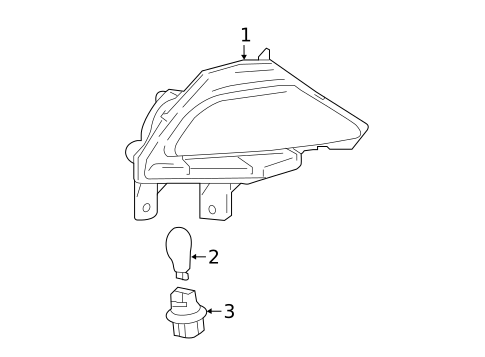 Bulbs - Chassis for 2017 Toyota RAV4 #1