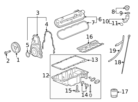 Hardware, Fasteners & Fittings for 2008 Chevrolet Impala #0