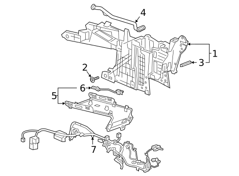 Center Console for 2023 Cadillac XT6 #3