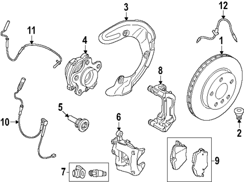 Front Brakes for 2025 Mini Countryman #0