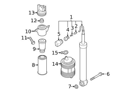 Shocks & Components for 2021 Audi e-tron Quattro #0