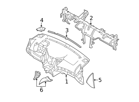 Instrument Panel for 2012 Hyundai Sonata #0