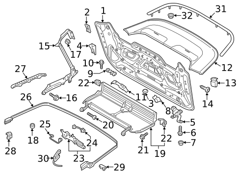Stowage Compartment for 2018 Audi A3 Quattro #0