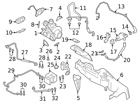 Turbocharger & Components for 2024 Porsche 718 Boxster #0