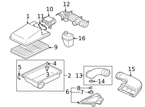 Filters for 2005 Mitsubishi Montero #0