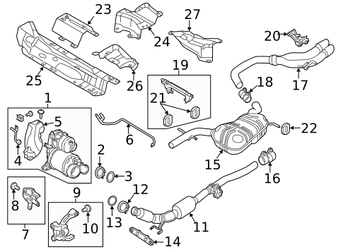Exhaust Components for 2015 Volkswagen Beetle #0