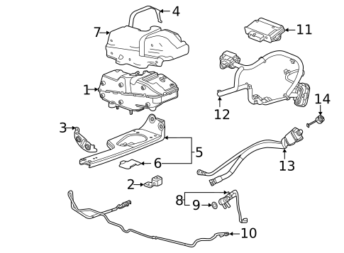 Diesel Aftertreatment System for 2024 Chevrolet Silverado 3500 HD #1