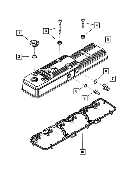 Cylinder Head for 2007 Dodge Ram 3500 #1