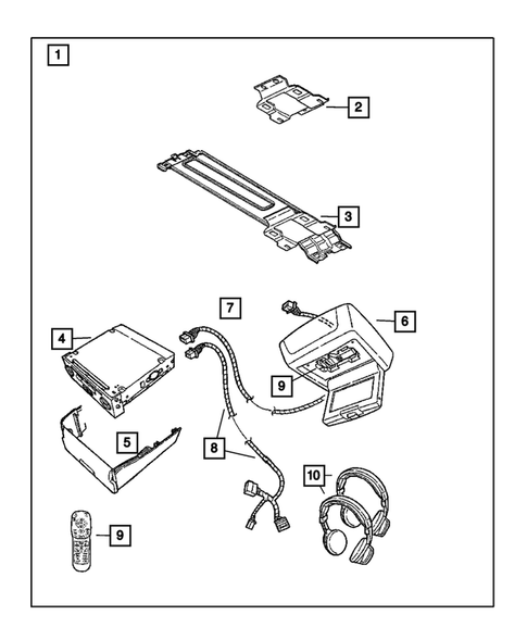Audio & Electronics for 2007 Jeep Commander #0