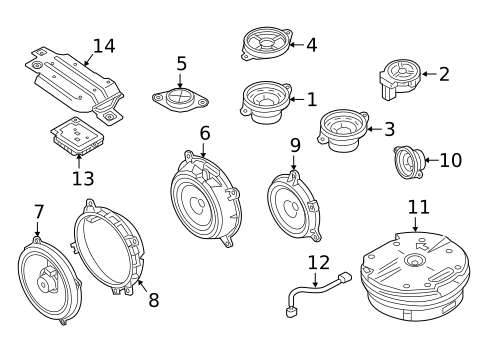 Sound System for 2017 Mazda CX-9 #1