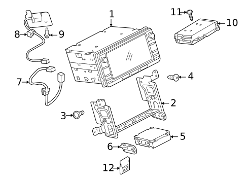 Navigation System for 2014 Mitsubishi Outlander #0