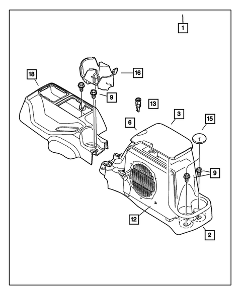 Interior Storage for 2001 Jeep Wrangler #0