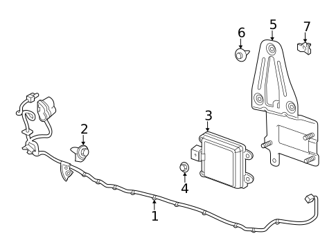 Bumper & Components - Front for 2024 Chevrolet Traverse Limited #2