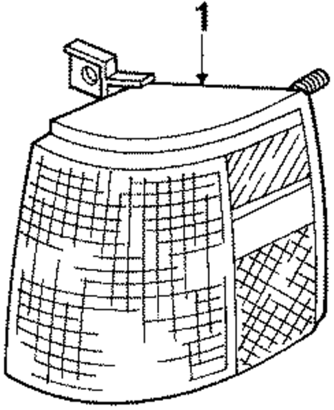 Park Lamps for 1985 Mercury Lynx #0