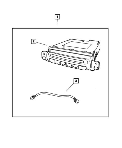Audio & Electronics for 2006 Chrysler Sebring #1