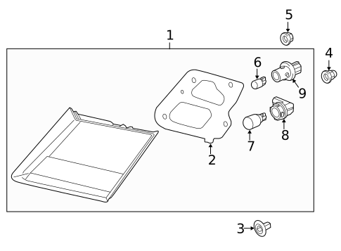 Bulbs - Chassis for 2014 Honda Civic #5