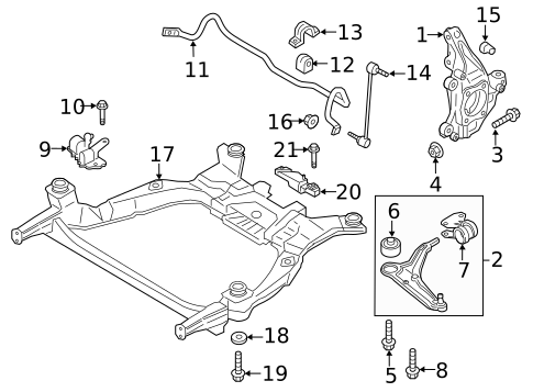 Suspension Components for 2017 Lincoln MKZ #0