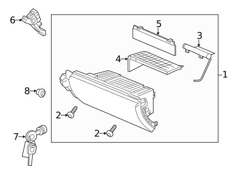 Instrument Panel for 2018 Acura MDX #1