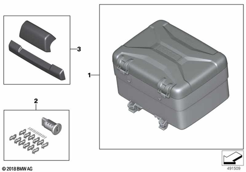 Luggage & Storage for 2018 BMW-Motorrad F 850 GS #10