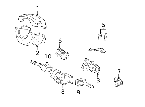 Switches for 2011 Honda Fit #0