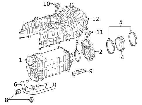 Intercooler for 2019 Mercedes-Benz GLE 63 AMG® S #0
