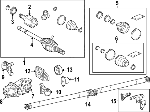 Axle & Differential for 2023 Toyota Corolla Cross #0