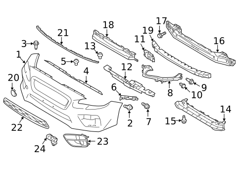 Automatic Temperature Controls for 2015 Subaru WRX STI #1