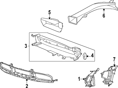 Grille & Components for 2025 Porsche Taycan #3