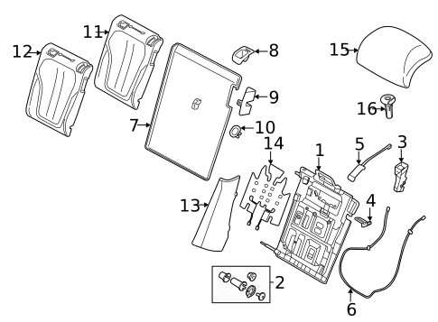 Heated Seats for 2024 BMW X6 #4
