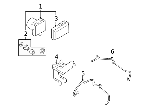 Anti-Lock Brakes for 2013 Lincoln MKS #0