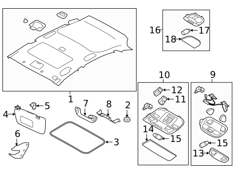Sunroof for 2013 Subaru XV Crosstrek #0