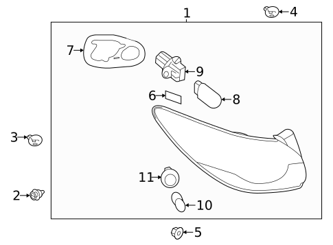 Bulbs - Chassis for 2017 Mazda 6 #1
