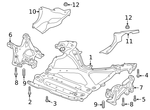 Suspension Mounting for 2022 Audi S7 Sportback #0
