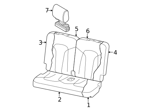Third Row Seats for 2009 Audi Q7 #1