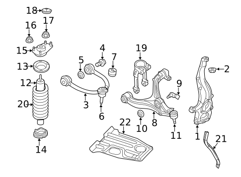 Suspension Components for 2014 Jeep Grand Cherokee #2