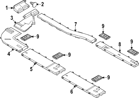 Ducts & Louver for 2024 Ford Transit-350 HD #6