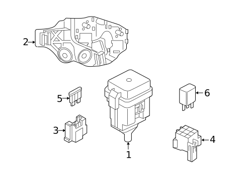 Fuel System Components for 2024 Audi A8 Quattro #1