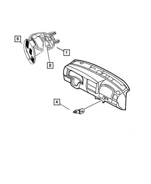 Lamps - Front, Rear and Courtesy for 2003 Dodge Dakota #3