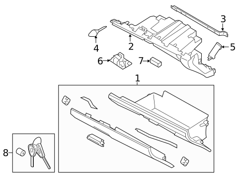 Instrument Panel for 2019 Subaru Outback #1