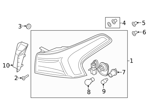 Bulbs - Chassis for 2020 Hyundai Santa Fe #0