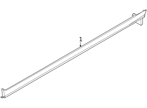 Exterior Trim - Pillars for 2022 Hyundai Tucson #1