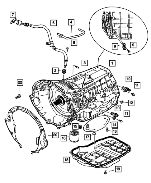 Case and Extension for 2004 Dodge Dakota #0
