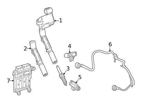 Ignition System for 2021 Mercedes-Benz GLC43 AMG #0